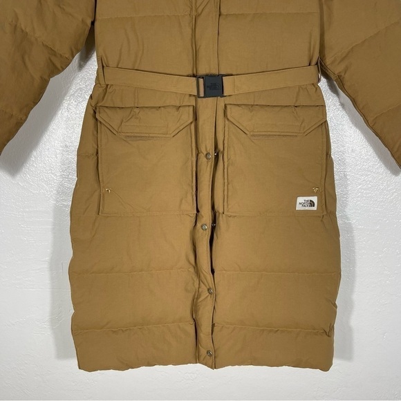 The North Face Sierra Long Down Parka - Utility Brown - Size - Large 450 - Picture 5 of 15